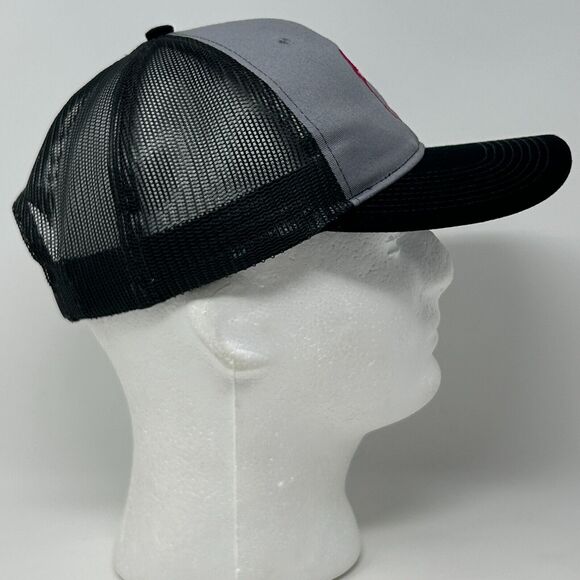 Spittin Chiclets Pink Whitney Trucker Hat Baseball Cap Barstool Sports Gray - Picture 5 of 11